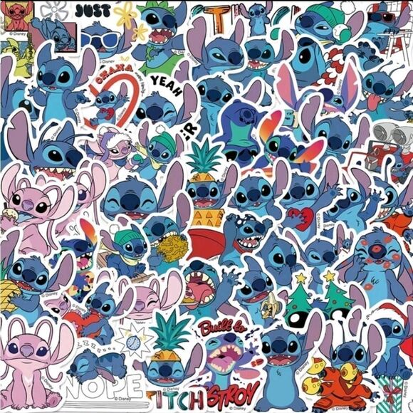 Lilo and Stitch Assorted Stickers - Picture 1 of 6
